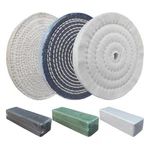 Purui 6pc 6 Inch Stainless Steel Polishing Buffing Wheel Kit For Bench Grinder,k. Fixed Price $25.79.