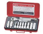 Genius Tools 13 Piece 3/8" Dr. Metric Deep Hand Socket Set - Gs-313m. Fixed Price $83.25.