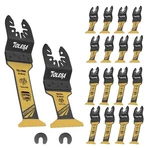 Tolesa 16pcs Extralong Titanium Oscillating Saw Blades Multipurpose Set For M.... Fixed Price $54.35.