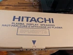 Hitachi Spu-50pt3 Plasma Display Speakers New In Box, Slim Design, Clear Sound. Fixed Price $179.69.