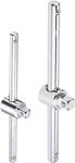Uxcell 1/4" And 3/8" Drive Sliding Wrench Breaker Bar T-handle Socket Hand Tool. Fixed Price $18.70.