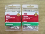 (qty.100) Ace Rivets Aluminum Universal 3/16" Dia. 3/8"-1/2" Grip Range. Fixed Price $6.99.