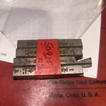 Ridgid 50925 1/2" -3/4" 37 1/2 Deg (rh) High Speed Alloy Steel 515 Pipe Dies. Fixed Price $50.00.