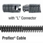 General Wire 1.25 X 10 Proflex Sectional Sewer Cleaner Cable W/ L-connector. Fixed Price $108.90.