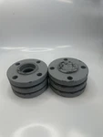 Lot Of 6 Weld Neck Flanges 1.5" Class 150 A182 F22 Xh Pipe Fitting New. Fixed Price $72.70.