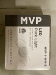Mvp Dimmable 2-3/4" Led Puck, 6" Wires, Cetlus, 2700k, Swivel, Screws Included. Fixed Price $29.70.
