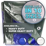 Queen Of Tarp 20x25 Heavy Duty Waterproof Uv Tear Resistant 200 Gsm 20 Mil. Fixed Price $255.04.