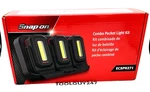 Snap On Tools 2,700 Lumen 3 Combo Pocket Lights Kit (red) Ecsph271. Fixed Price $809.95.