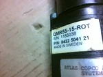 Atlas Copco Qmr55-15rot Nutrunner 1/2" Drive-used. Fixed Price $1111.48.