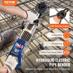 Vevor 1500w Electric Hydraulic Rebar Bender Up To 3/4 Inch #6 (6-20mm). Fixed Price $556.19.