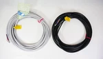2 X 15 Metre Keyence Sl-vp15pm-r And Sl-vp15pm-t Multifunction Lead Cable. Fixed Price $232.61.