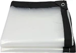 3' X 6' Clear Poly Tarp Heavy Duty With Grommets For 3ft 6ft,. Fixed Price $14.64.