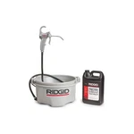 Ridgid 10883 Oiler With 1 Gallon Nu-clear Thread Cutting Oil. Fixed Price $387.13.