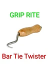 Easy-grp Wooden Handle Metal Hand Wire Tie Twister Tool. Fixed Price $3.80.