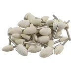 Luo Ke 40 Pcs Bullet Shape Wool Polishing Bits - 1/8'' Shank Felt Buffing P. Fixed Price $15.41.