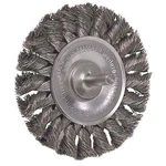 Weiler 17681 3-1/4in Stem-mounted Knot Wire Wheel .014 Fill 1/4in Stem. Fixed Price $36.64.