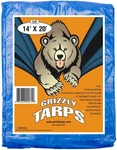 Grizzly Tarps By 14' X 20' Large Multi-purpose Waterproof Heavy Duty Poly Tarp. Fixed Price $40.56.