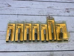 Dewalt Lot 7 Carbide Router Bit Set 1/2" Shank Straight Two Flute Dw6422-dw6479. Fixed Price $99.99.