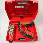 Hilti Gx 120 Gm40 Gas Actuated Nail Gun Fastener Tool Concrete Steel W/ Case. Fixed Price $249.95.