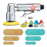 Vevor 58pcs Air Sander Kit 1/2/3in Random Orbital Polisher 15000r/min. Fixed Price $47.90.