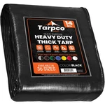 Tarpco Safety Extra Heavy Duty Tarp 14 Mil Waterproof Tarpaulin Cover Resistant. Fixed Price $176.95.