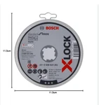 Bosch Professional 2608619266 Pack Of 10 Straight Cutting Disc Standard Inox. Fixed Price $19.79.