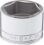 Sk Tools Usa 3/8" Drive, 21mm, 6 Point, Standard Chrome Socket 321 One Size. Fixed Price $19.99.