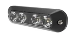 Ecco Ed3704a Directional Led Light; Surface Mount; Black Bezel Amber. Fixed Price $100.41.