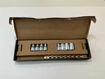 Rare Nos Blackhawk By Mac Tools 8 Pc Metric 1/2" Dr Socket Set 10-19mm. Fixed Price $120.00.