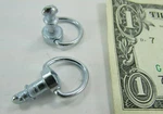 Lot 10 Southco Quarter Turn Dzus Lion Bail Head / Flip Ring Studs 82-15-220-16. Fixed Price $12.99.