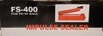 Metronic Fs-400 Impulse Sealer 16 In. Heat Sealing Machine For Plastic Bags. Fixed Price $50.00.