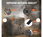 Vevor Hunting Blind 270 Ground Deer Duck 3 Windows Mesh For 1-2 Person. Fixed Price $60.00.