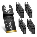 Hiinny 20pcs Oscillating Tool Blades, Professional Universal 20pcs, Black. Fixed Price $19.54.