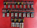 Gearwrench (19) Piece 12mm-36mm 1/2" Drive 12 Point Metric Standard Socket Set. Fixed Price $89.99.