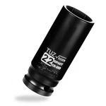 1/2 Inch Drive 22mm Deep Metric Impact Socket,cr-mo,6 Point Radius Corner Des.... Fixed Price $14.43.