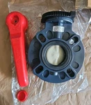 Asahi 3730030 3" Type-57 Lever Butterfly Valve, Pvc Body. Fixed Price $185.99.
