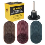 Dura-gold 46-piece 2" Diameter Surface Conditioning Sanding Multicolored. Fixed Price $38.64.