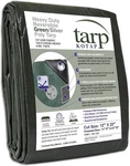 Kotap 12 X 22 Ft. Heavy-duty Protection/coverage Ft., Green-silver. Fixed Price $63.99.