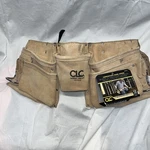 Clc I427x Heavy Duty 12 Pocket Leather/suede Carpenter S Work Apron New. Fixed Price $29.99.