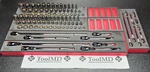 Snap-on Tools New 12-point Red 101pc 3/8" Drive General Service Set 2101gss01fr. Fixed Price $4999.95.