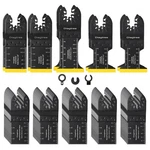Diagtree Oscillating Saw Blades, 115pcs Titanium Black. Fixed Price $89.99.
