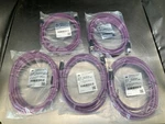 (5) Powersonic Industries 1443002-f231, M12 4p Male To Female 3 Meter. Fixed Price $85.00.