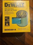 Dewalt Dxvc6914 Hepa High Efficiency Cartridge Filter 6-16 Gal. Fixed Price $27.99.