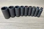 Sunex 6 Point 3/8 Drive Deep Impact Socket Set Cr-mo Of 9. Fixed Price $89.99.