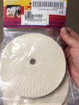 Woodstock D2497 Buffing Wheel Spiral Sewn 5 By 30 Ply 1/2 Hole. Fixed Price $49.99.