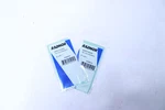(2-pk) Radnor 100 % Polycarbonate Safety Plate 2" X 4-1/4" 64005012. Fixed Price $1.56.