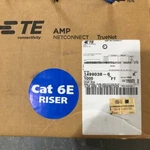 Te Connectivity/amp Communication Cable 4/23 Cat6e Te630r - 1000 Ft Per Box. Fixed Price $135.00.