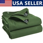 Canvas Tarps Extreme Heavy Duty Tarp 16oz Waterproof Tarpaulin Cover W/grommets. Fixed Price $63.64.