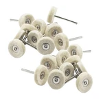 Luo Ke 20 Pcs Wool Buffing Wheel, 3/32'' Shank Mini Abrasive Kits.... Fixed Price $18.20.