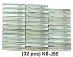 Sunnen K6-j95 Honing Stone (lot Of 32 Stones). Fixed Price $40.00.